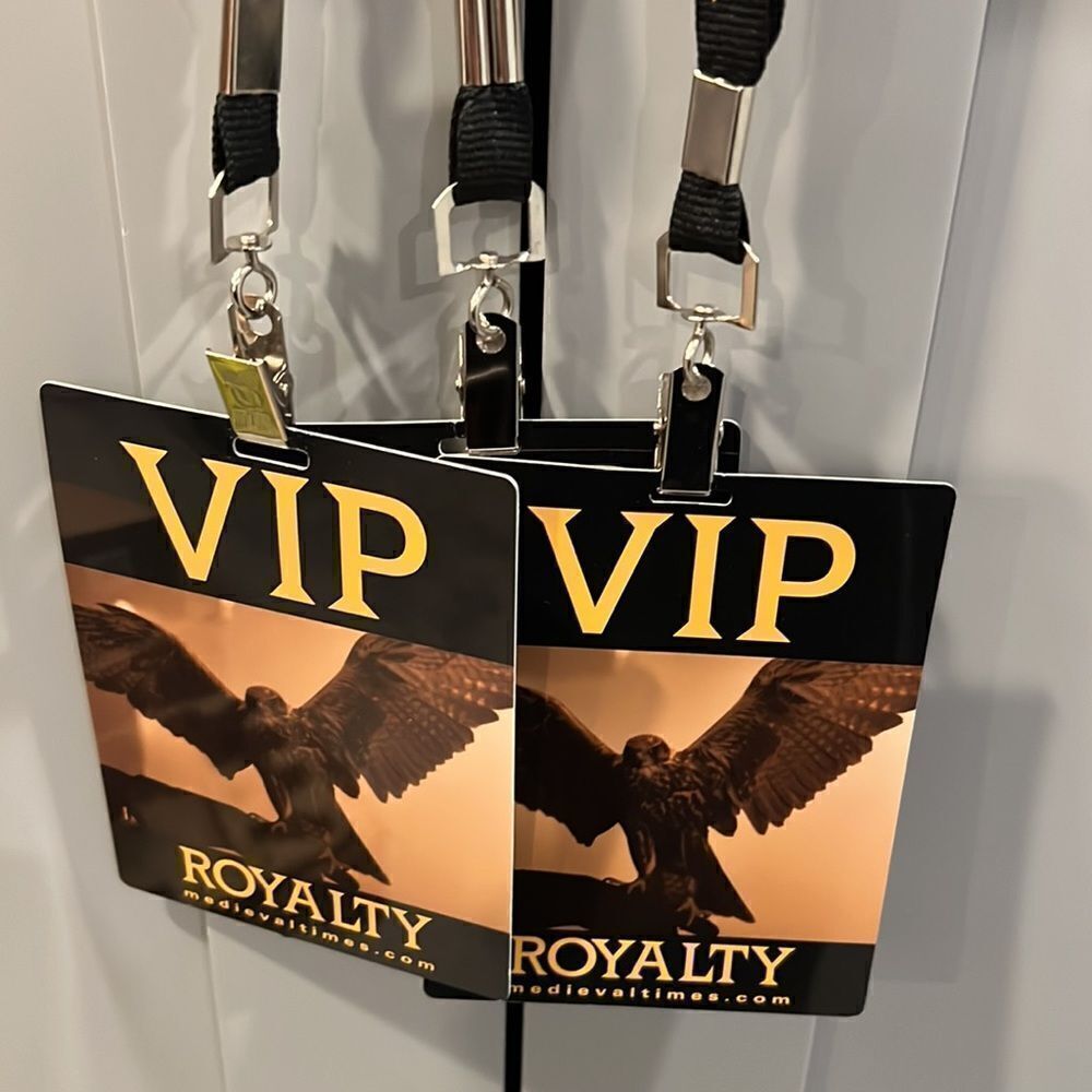 VIP Medieval Times pass and flags - Picture 2 of 6